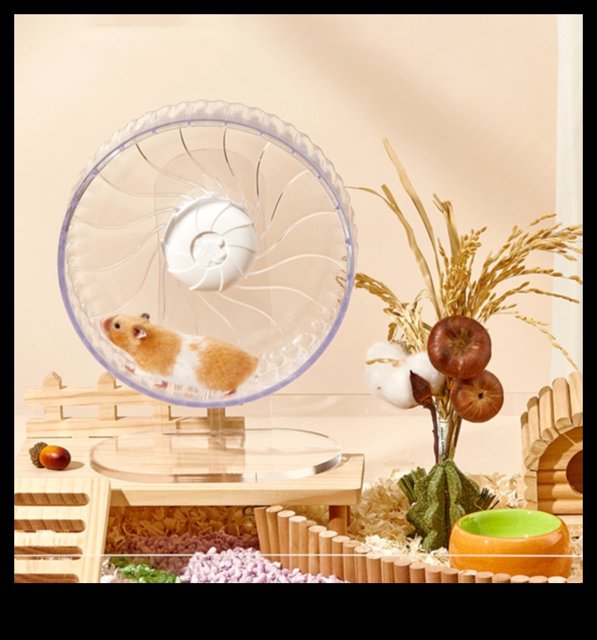 Hamster Wheel Whirlwind: Aktif Hamsterlar için Döndürme Eğlencesi